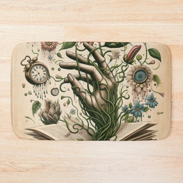 Item preview, botanical surrealist design designed and sold by Dominika Farkašová.
