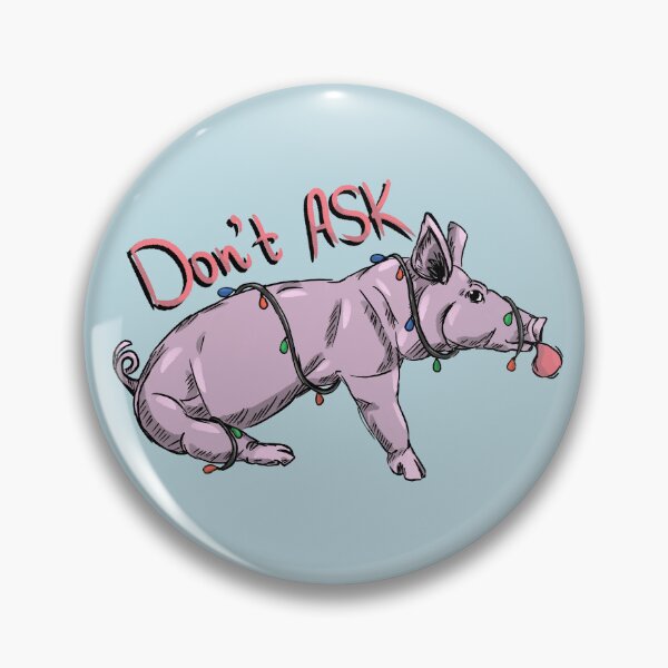 Item preview, Funny Christmas pig designed and sold by Antiope33.