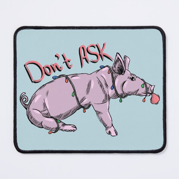 Item preview, Funny Christmas pig designed and sold by Antiope33.