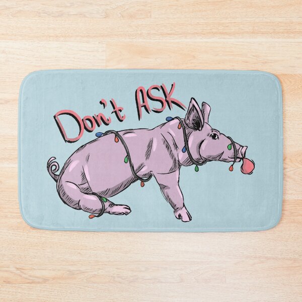 Item preview, Funny Christmas pig designed and sold by Antiope33.