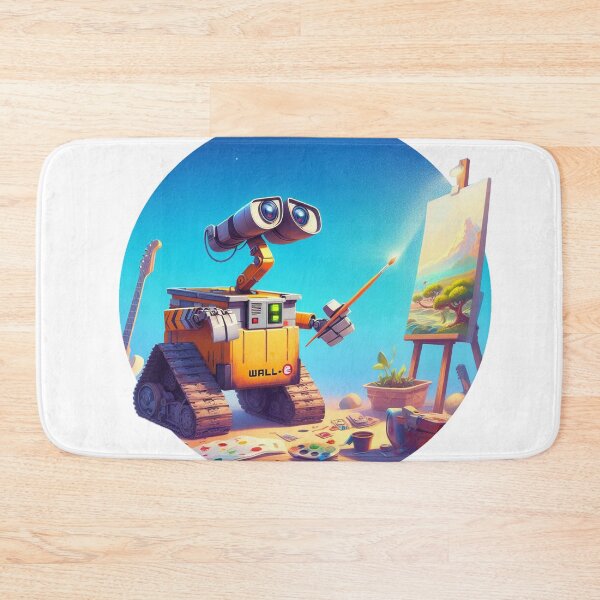 Item preview, Wall E Paint The World designed and sold by Puzzled Aardvark.