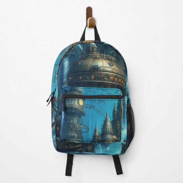 Item preview, steampunk underwater city designed and sold by Dominika Farkašová.