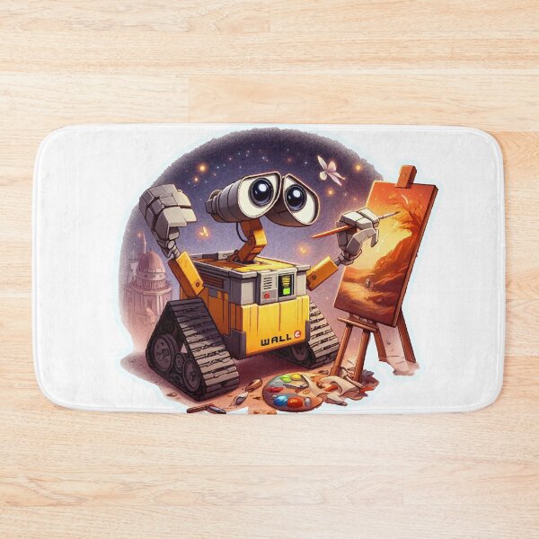 Item preview, Wall-E Painting designed and sold by Puzzled Aardvark.