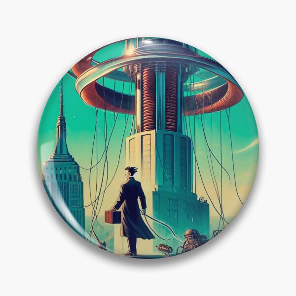Item preview, The Electric Prometheus of New York 2 designed and sold by Zanattaa.