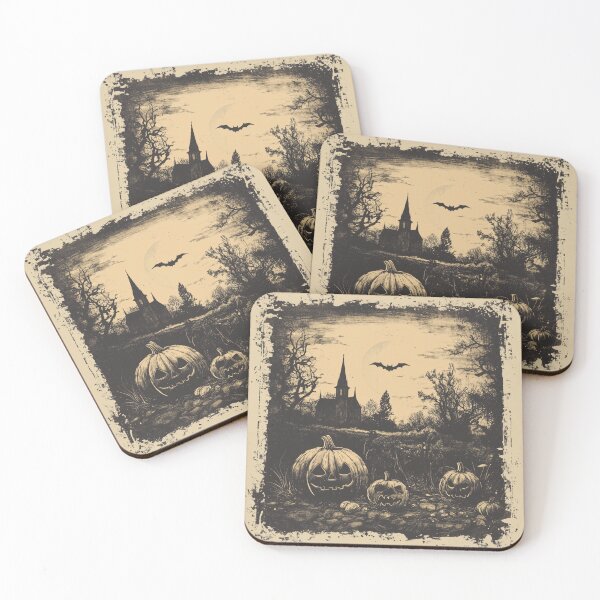 Item preview, Sepia Vintage Halloween Elements designed and sold by Moments-Studio.
