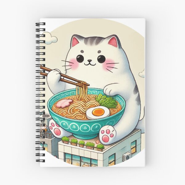 Item preview, Giant Cats Ramen designed and sold by Puzzled Aardvark.