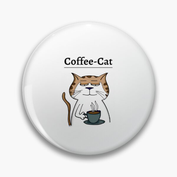Item preview, Coffee Cat Pun designed and sold by AmericaAttitude.