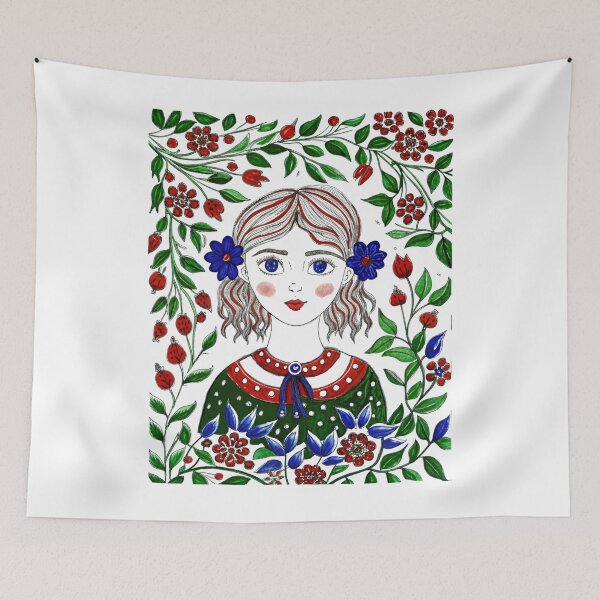 Item preview, Girl – Trendy Apparel & Accessories designed and sold by Colorful-Garden.