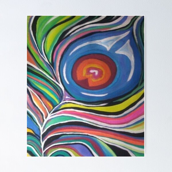 Item preview, Vibrant Feather designed and sold by ArtistKAO.