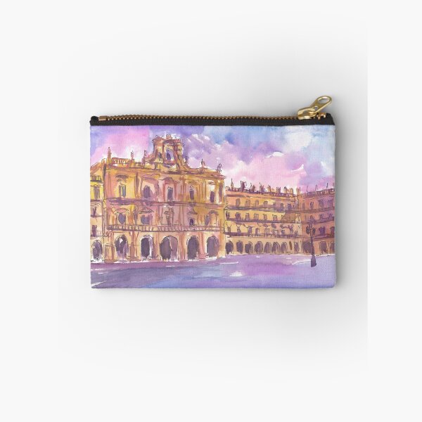 Item preview, Salamanca Plaza Mayor Early Evening in Castile and León designed and sold by artshop77.