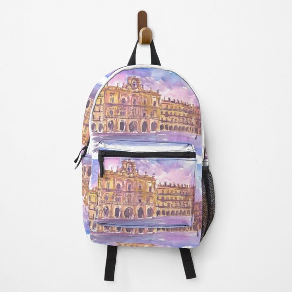 Item preview, Salamanca Plaza Mayor Early Evening in Castile and León designed and sold by artshop77.