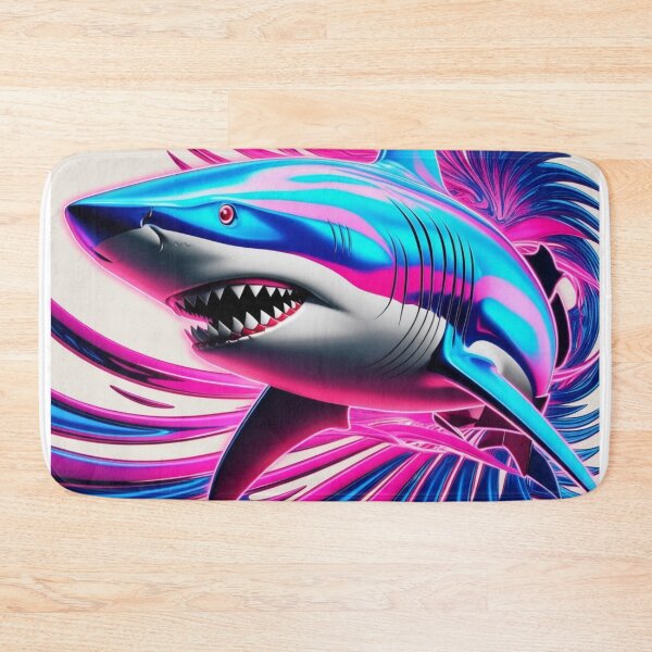 Item preview, Neon Shark designed and sold by StickersRyous.