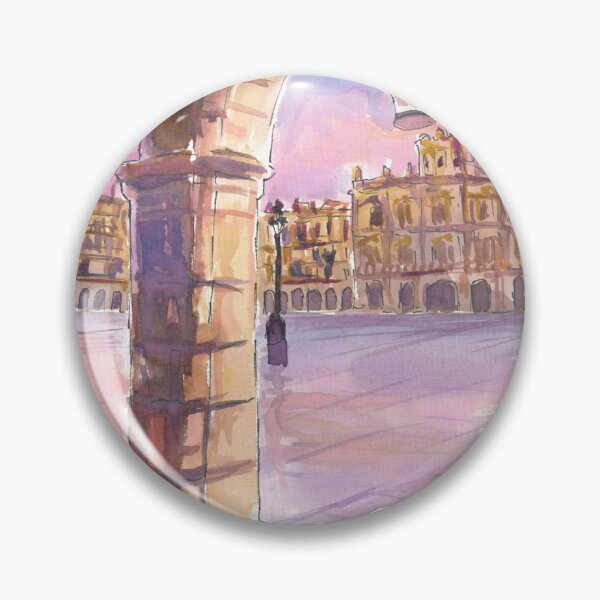 Item preview, Salamanca Arcade View of Plaza Mayor at Dawn designed and sold by artshop77.