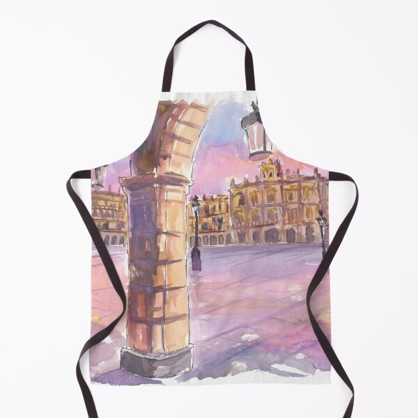 Item preview, Salamanca Arcade View of Plaza Mayor at Dawn designed and sold by artshop77.