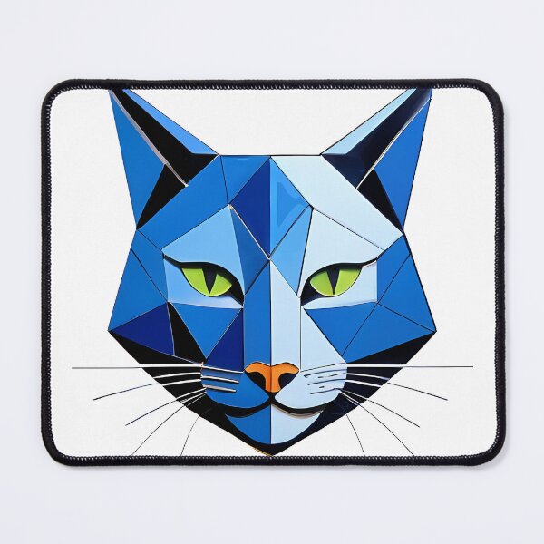 Item preview, Abstract Blue Purrfection designed and sold by Art-Sarcasm.
