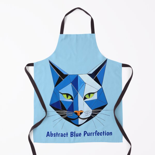 Item preview, Abstract Blue Purrfection designed and sold by Art-Sarcasm.