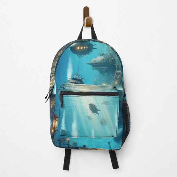 Item preview, underwater steampunk architecture designed and sold by Dominika Farkašová.