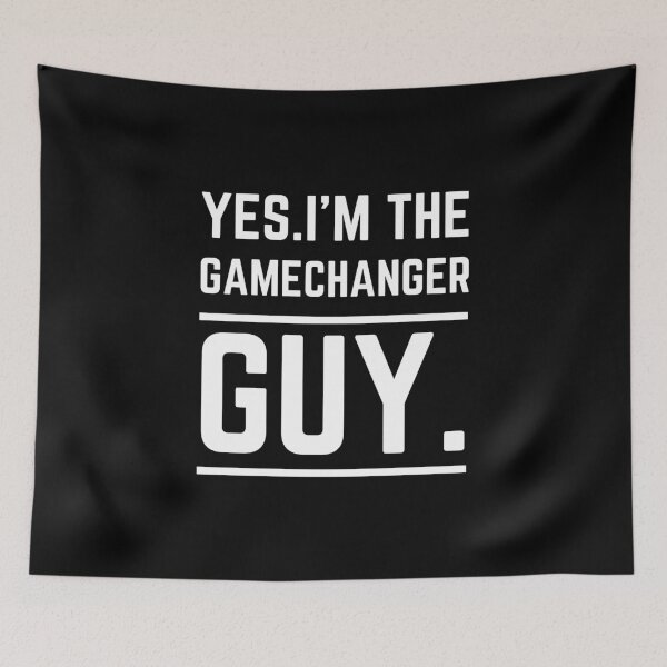 Item preview, Yes, I’m The Gamechanger Guy Funny Baseball Player Design designed and sold by Pixie-agenca.