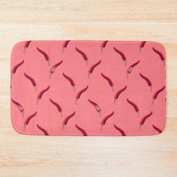 Item preview, Hot pepper, imitation check mark, Pink background designed and sold by Alex  Blud.