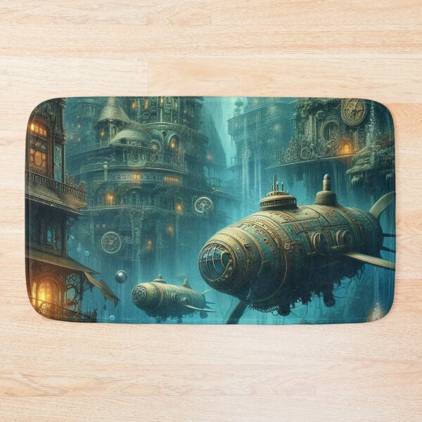 Item preview,  gears and cogs underwater designed and sold by Dominika Farkašová.