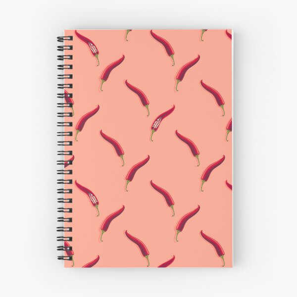 Item preview, Hot pepper, imitation check mark, Coral background designed and sold by Alex  Blud.