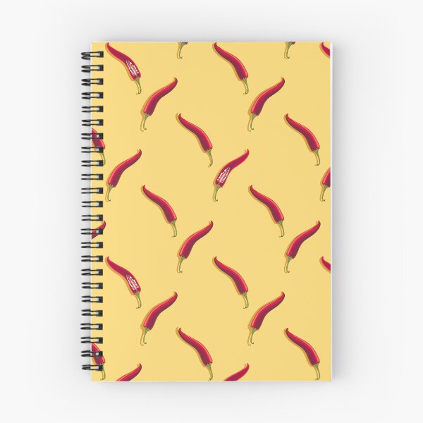 Item preview, Hot pepper, imitation check mark, Yellow background designed and sold by Alex  Blud.
