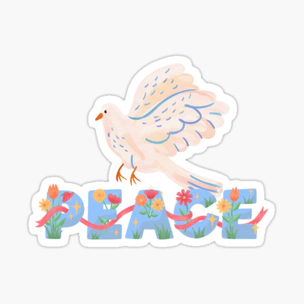 Item preview, peace themed print designed and sold by mystyle21.