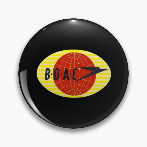 Item preview, BOAC - Vintage Luggage Label designed and sold by FutureTraveller.
