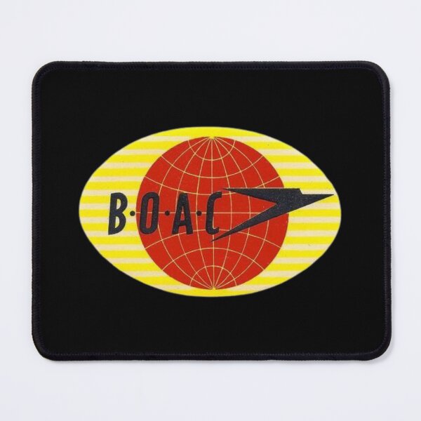 Item preview, BOAC - Vintage Luggage Label designed and sold by FutureTraveller.