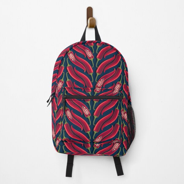 Item preview, Hot pepper, wide stripe, Dark blue background designed and sold by Alex  Blud.
