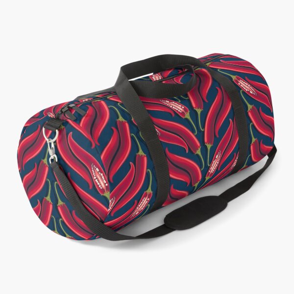 Item preview, Hot pepper, wide stripe, Dark blue background designed and sold by Alex Blud.