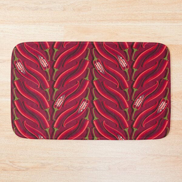 Item preview, Hot pepper, wide stripe, Red background designed and sold by Alex  Blud.