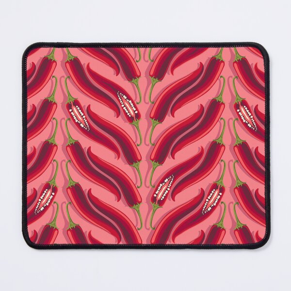 Item preview, Hot pepper, wide stripe, Pink background designed and sold by Alex  Blud.