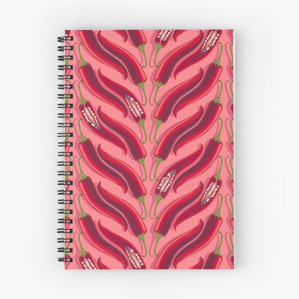 Item preview, Hot pepper, wide stripe, Pink background designed and sold by Alex  Blud.