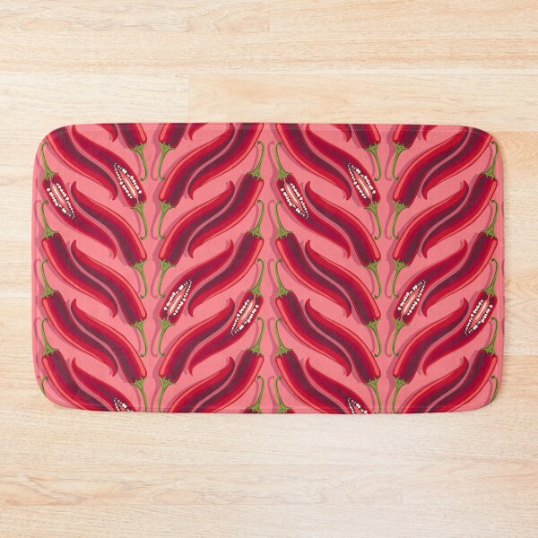 Item preview, Hot pepper, wide stripe, Pink background designed and sold by Alex  Blud.