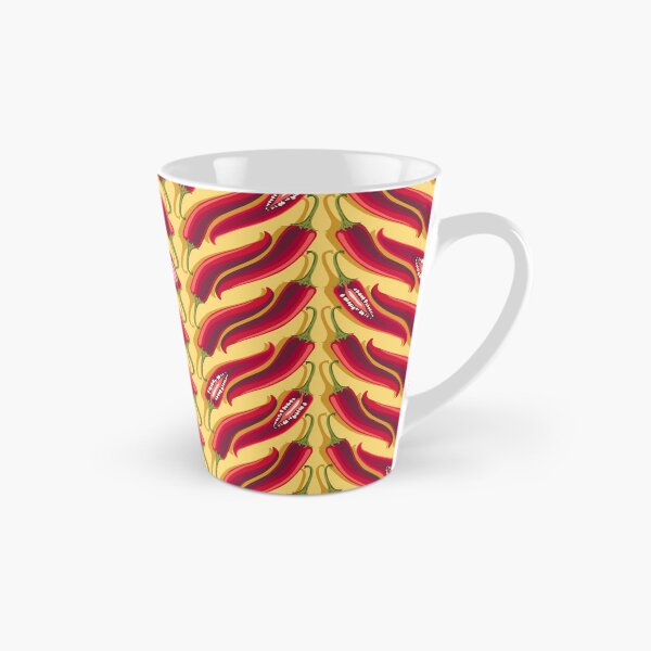 Item preview, Hot pepper, wide stripe, Yellow background designed and sold by Alex  Blud.