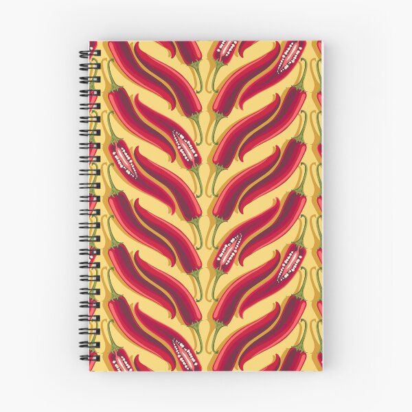 Item preview, Hot pepper, wide stripe, Yellow background designed and sold by Alex  Blud.