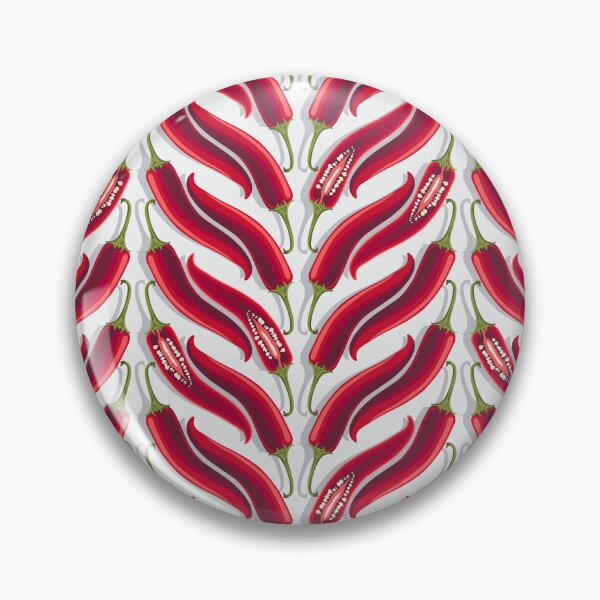 Item preview, Hot pepper, wide stripe, White background designed and sold by Alex  Blud.