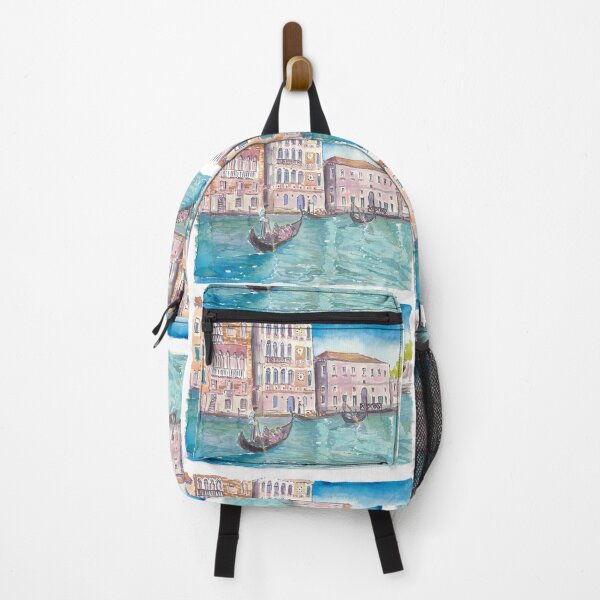 Item preview, Venice Italy Gondola Scene on Canal Grande between Salute and Museum designed and sold by artshop77.