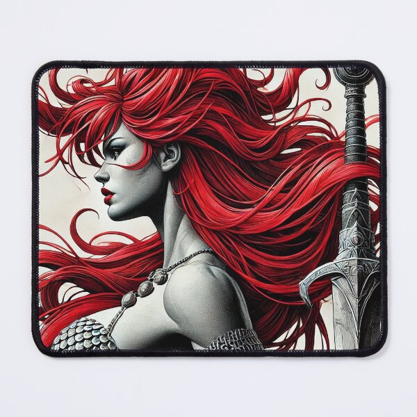 Artikelvorschau, Red Sonja: Kriegerkönigin des Hyborianischen Zeitalters, Band 41 entworfen und verkauft von janarspixels.