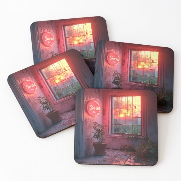 Item preview, Stay positive and be optimistic "See this..." Evening Light Room. designed and sold by Tem‑Tip of pen.