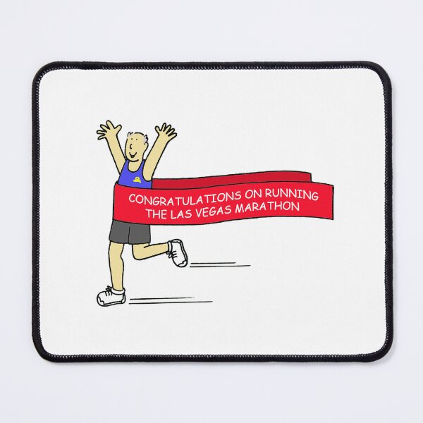 Item preview, Congratulations on Running the Las Vegas Marathon  designed and sold by KateTaylor.