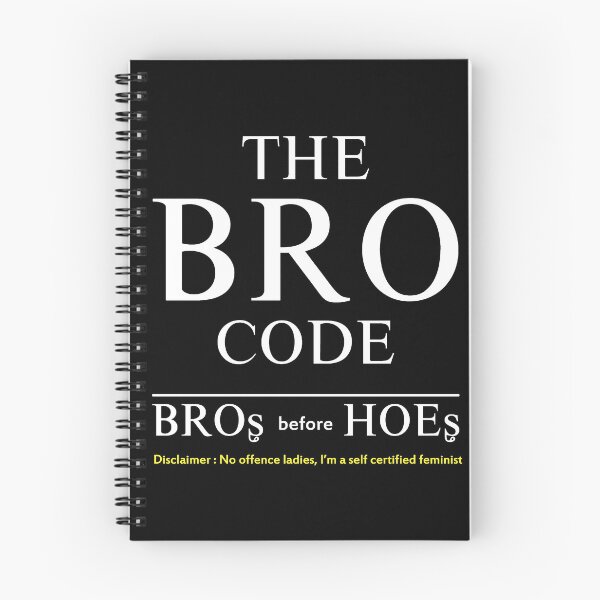 Item preview, The Bro Code designed and sold by Fanverse Merchandise.