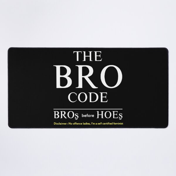 Item preview, The Bro Code designed and sold by Fanverse Merchandise.
