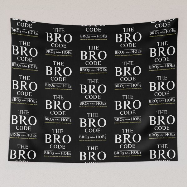 Item preview, The Bro Code designed and sold by Fanverse Merchandise.