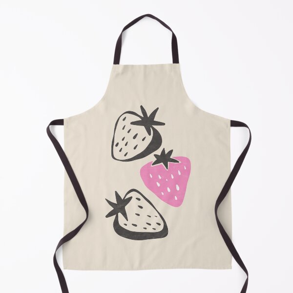 Item preview, Retro Black and Pink Strawberry designed and sold by Scrapbooking Stickers by Annomaria.