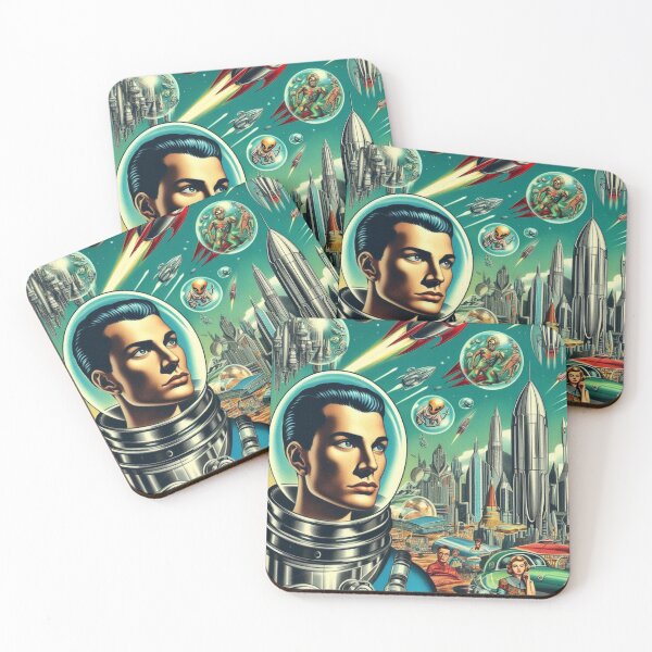 Item preview, vintage sci fi artwork designed and sold by Dominika Farkašová.