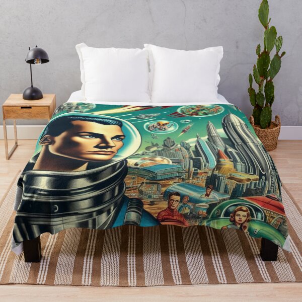 Item preview, vintage sci fi artwork designed and sold by Dominika Farkašová.