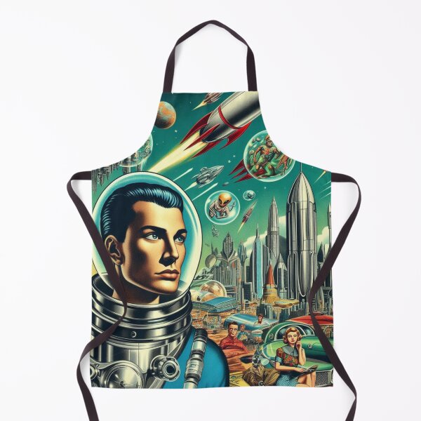 Item preview, vintage sci fi artwork designed and sold by Dominika Farkašová.