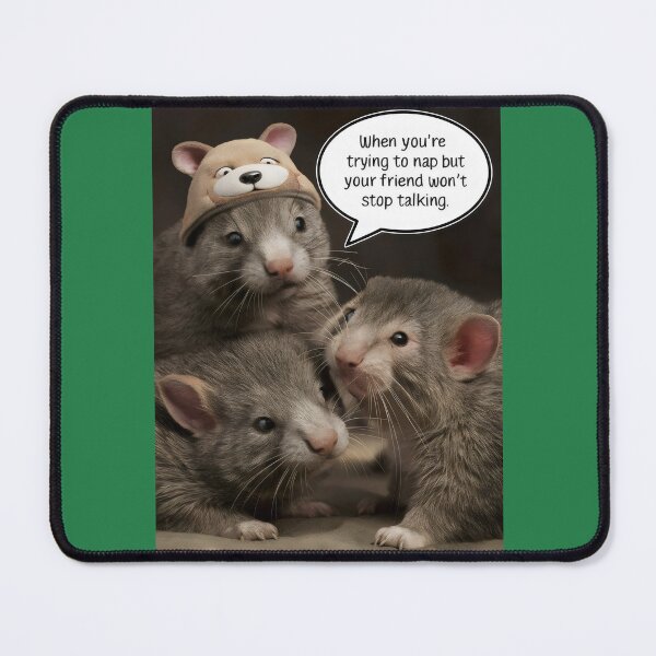 Item preview, Rodent's thought. designed and sold by MyHappyArtShop.